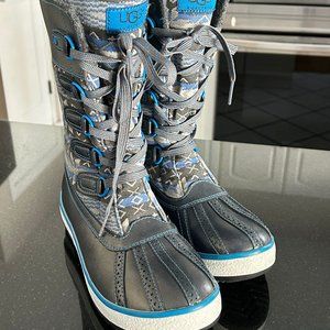 UGG Australia Baroness 1001796 Blue Winter Snow Boots Womens Size 6